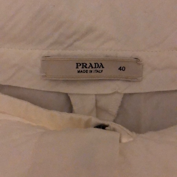 Prada White Pants - Picture 3 of 14